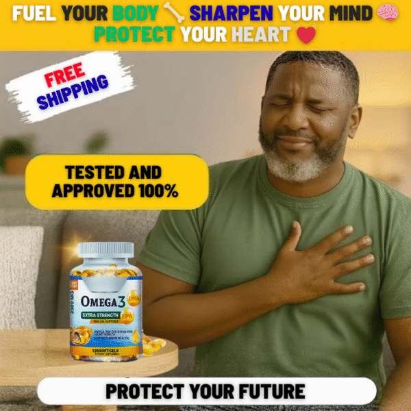 ❤️ OmegaActive 3™ – Fuel Your Heart, Boost Your Mind 🧠