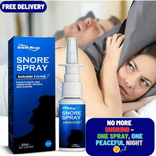 Anti-Snoring Spray 😴💨: Sleep Peacefully, Wake Up Feeling Refreshed!