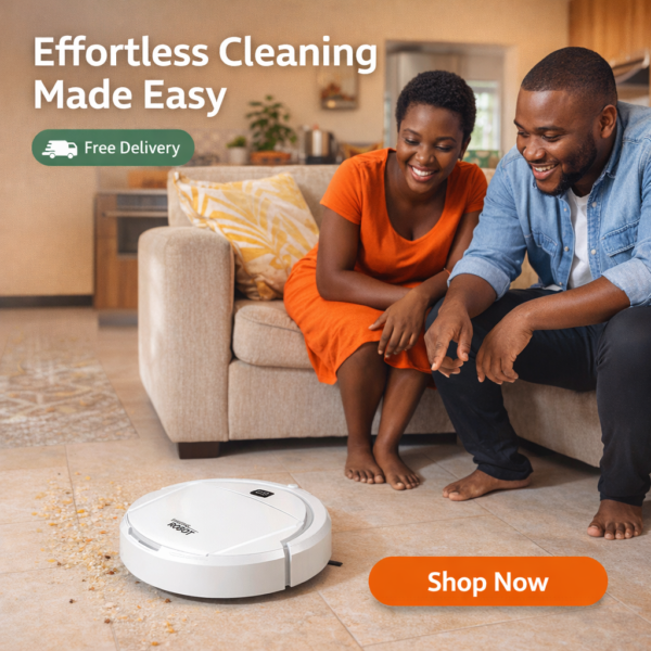 Smart Rechargeable Robot Vacuum🤖✨ – Effortless Auto Cleaning for a Spotless Home